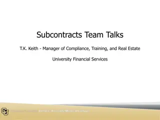 Streamlined Subcontracting Procedures for Efficient Collaboration