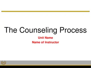 Understanding the Counseling Process in Leadership Roles