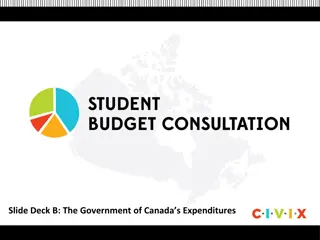 Government of Canada Expenditures: Overview and Analysis