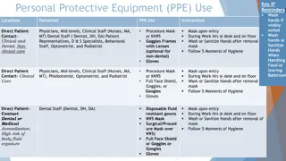 Key IP Reminders for Hand Hygiene Practices in Medical Settings