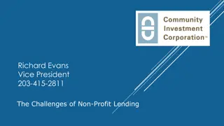 Challenges of Non-Profit Lending: Insights from Richard Evans, Vice President