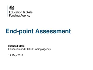 Endpoint Assessment and Apprenticeship Service Updates