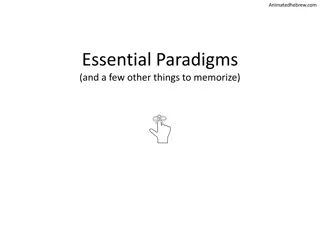 Learn Essential Hebrew Paradigms and Grammar with Animated Hebrew Lectures