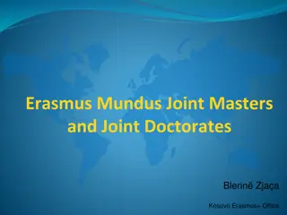 Erasmus Mundus Joint Masters & Doctorates Application Guide