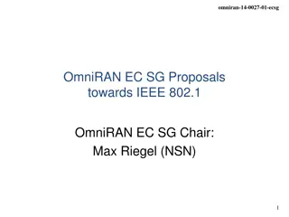 OmniRAN P802.1CF Specification Overview