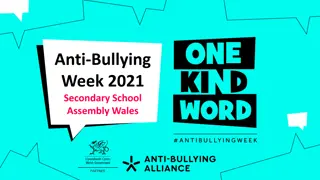 Empowering Change: Anti-Bullying Week 2021 in Wales