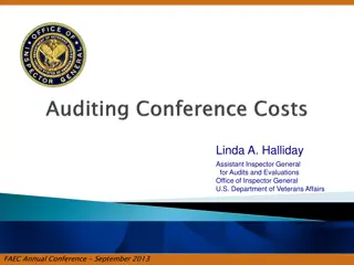 Challenges and Findings in VA OIG Audits - Inspector General Report