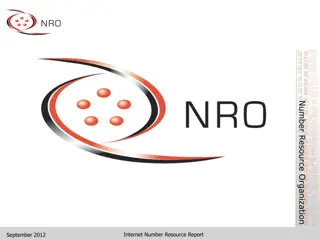 September 2012 Internet Number Resource Report Insights