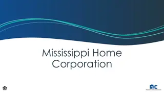 Mississippi Home Corporation Loan Reservation Process
