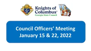 Resolutions Process & Requirements for State Council Meetings 2022