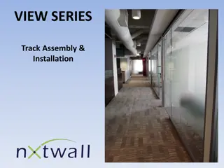 Glass Door Track Assembly and Installation Guide