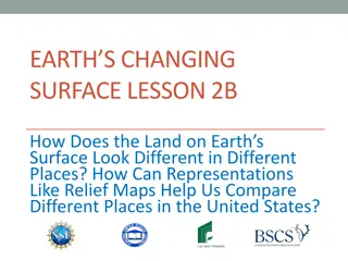 Understanding Earth's Surface: Land Variations & Relief Maps Explained