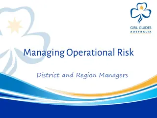 Effective Operational Risk Management for District and Region Managers