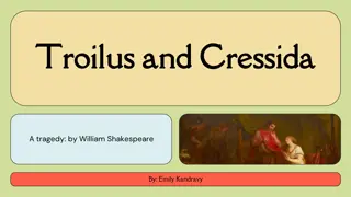 Shakespeare's Troilus and Cressida - A Tragedy Summary, Characters & Plot