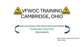 Evolving VFWOC Charity Strategies and Leadership Enhancements