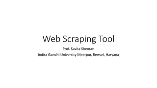 Web Scraping Tools and Frameworks Comparison