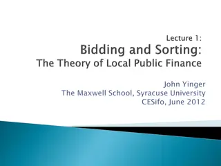 Understanding Local Public Finance: Insights from von Thünen's Model