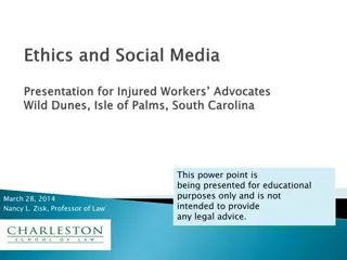 Ethical Considerations for Lawyers Using Social Media