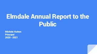 Elmdale Community Annual Report 2020-2021: Achievements and Initiatives