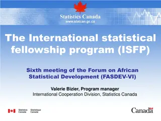 International Statistical Fellowship Program Overview and Objectives