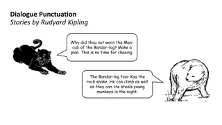 Punctuation Rules in Direct Speech | Rudyard Kipling Dialogue