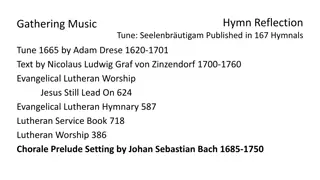Lutheran Church Hymnal and Music Selections
