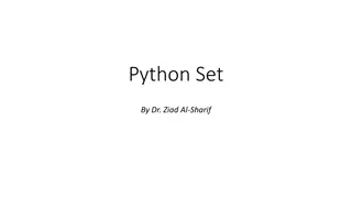 Exploring Python Sets: Operations, Creation, and Manipulation
