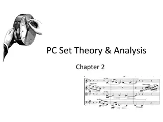 Analyzing PC Set Theory and Interval Class Vector Representations