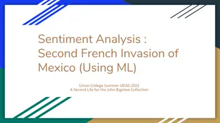 John Bigelow Second French Invasion Sentiment Analysis