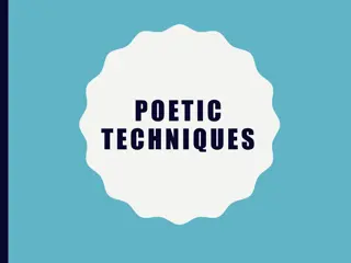 Exploring Poetic Techniques and Themes in Seamus Heaney's Work