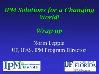 Insights from the 8th IPM Symposium: Challenges and Solutions
