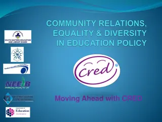 Understanding CRED Policy and Community Relations in NI