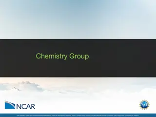 Chemistry Group: MUSICA Development Plan Insights and Challenges