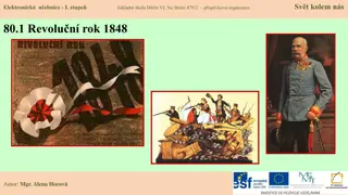 Historical Overview of Czech National Revival in the 19th Century