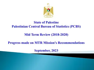 Progress Update on PCBS Program Recommendations (2018-2020)