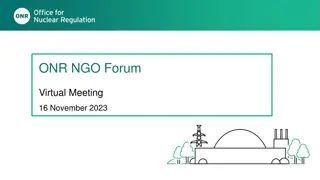 Virtual ONR NGO Forum Meeting Highlights Nov 16, 2023