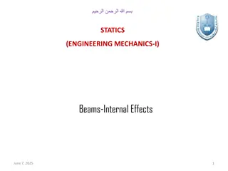 Understanding Internal Loadings in Engineering Mechanics and Beams