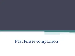 Understanding Past Tenses in Grammar