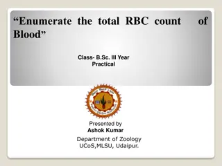 Estimation of RBC Count in Blood | Practical Procedure and Calculation