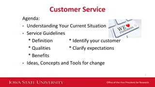 Enhancing Customer Service Experience through Understanding and Implementation