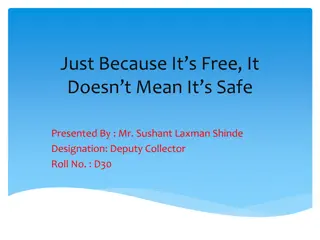 Safety Measures for Free Internet Services and Data Privacy Concerns