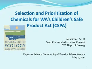 Chemical Regulation Implementation and Prioritization in Children's Product Safety