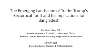 Implications of Trump's Reciprocal Tariff on Bangladesh's Trade Landscape