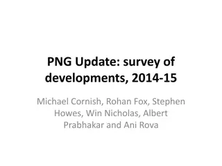 Survey of Developments in PNG - Commodity Prices, GDP, Tourism, and More