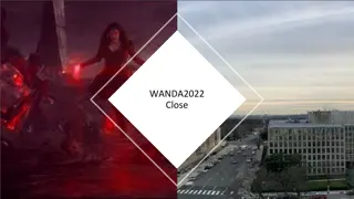 Connecting Data Users and Producers: WANDA 2022 Recap
