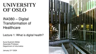 Understanding Digital Health: A Comprehensive Overview