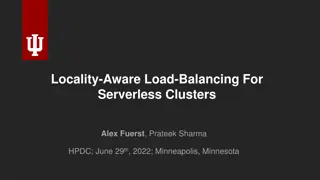 Locality-Aware Load Balancing for Serverless Clusters