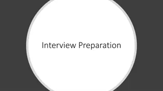 Mastering Interview Preparation: Tips, Techniques & Example Questions