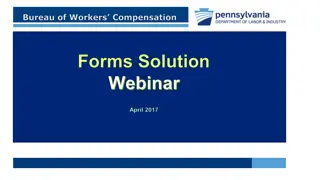 Understanding Forms Solution for Bureau Filing and Claim Adjusters