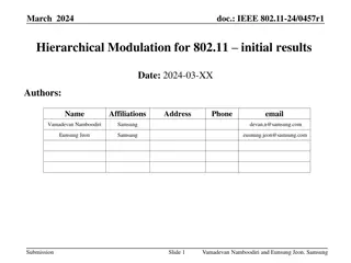 Hierarchical Modulation for IEEE 802.11: Analytical Results and Discussions